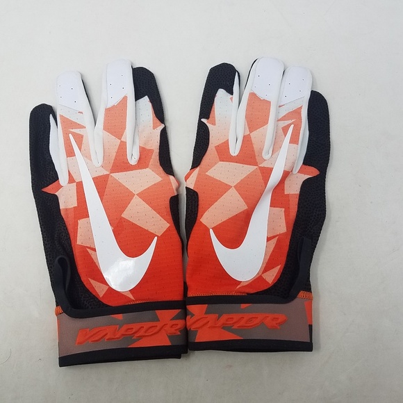 nike orange batting gloves